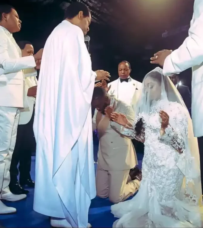 Pastor Chris Oyakhilome Officiates Wedding Of Ghana Christ Embassy Youth Church Leader Enoch Boamah & His Nigerian Bride
