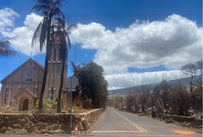 Jesus Is Alive! Maui Catholic Church Miraculously Unscathed As Wildfire Torches Surroundings Maui Church
