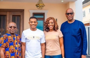 Abia State Governor Alex Otti Pays Visit To NSPPD Convener Pastor Jerry Eze Alex Otti Visits Jerry Eze Alongside Excos & Other Friends