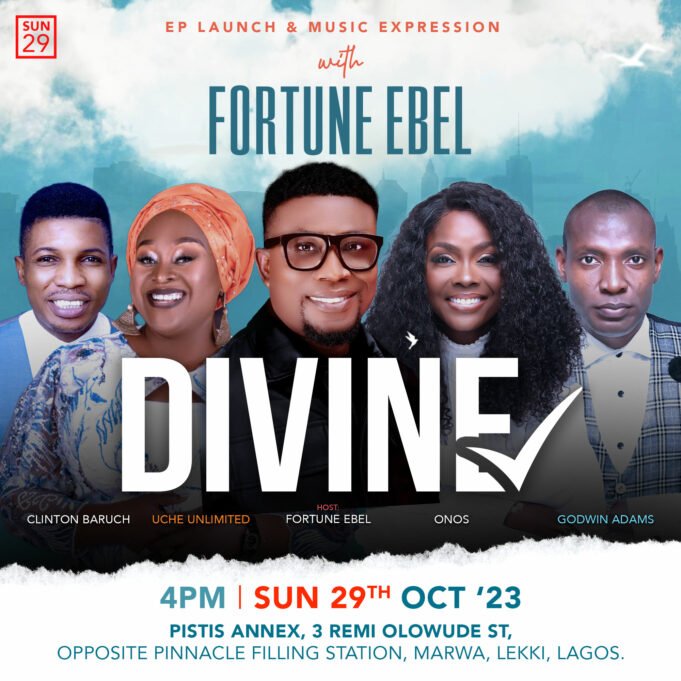 Fortune Ebel Is Set For An Evening Of Worship & Live Recording Tagged “Divine” Fortune Ebel Is Set For An Evening Of Worship & Live Recording Tagged "Divine"