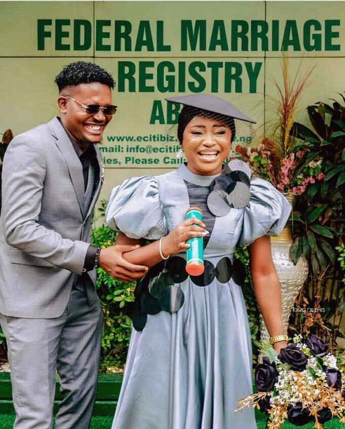 Legally Married! Gospel Singer Yadah Ties Knot In Court With Hearthrob & Manager Yadah & Okafor Chinonso