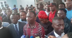 Pastor Paul Enenche Visits Collapse Scene Of Dunamis Church In Markurdi Dunamis Church Collapse: Pastor Paul Enenche Visits Scene