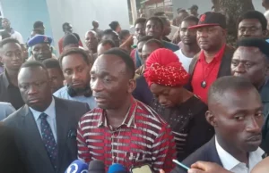 Pastor Paul Enenche Visits Collapse Scene Of Dunamis Church In Markurdi Dunamis Church Collapse: Pastor Paul Enenche Visits Scene