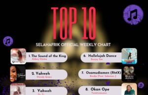 SelahAfrik Official Weekly Top 10 Gospel Chart | 25th Sept – 30th Sept 2023 Latest Christian Songs Chart On SelahAfrik | September 2023