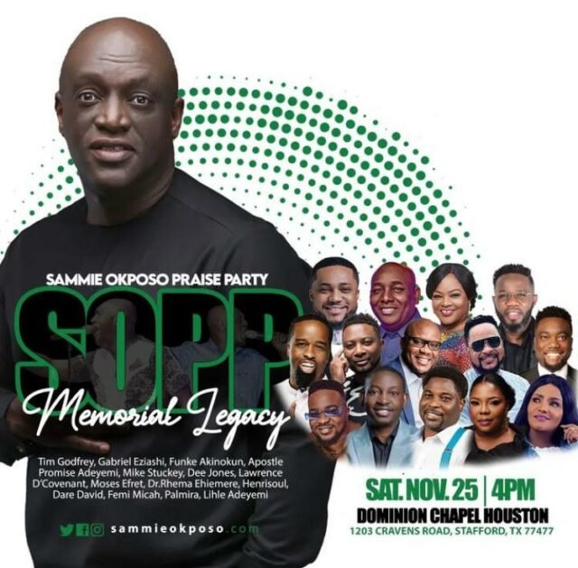 Sammie Okposo Praise Party