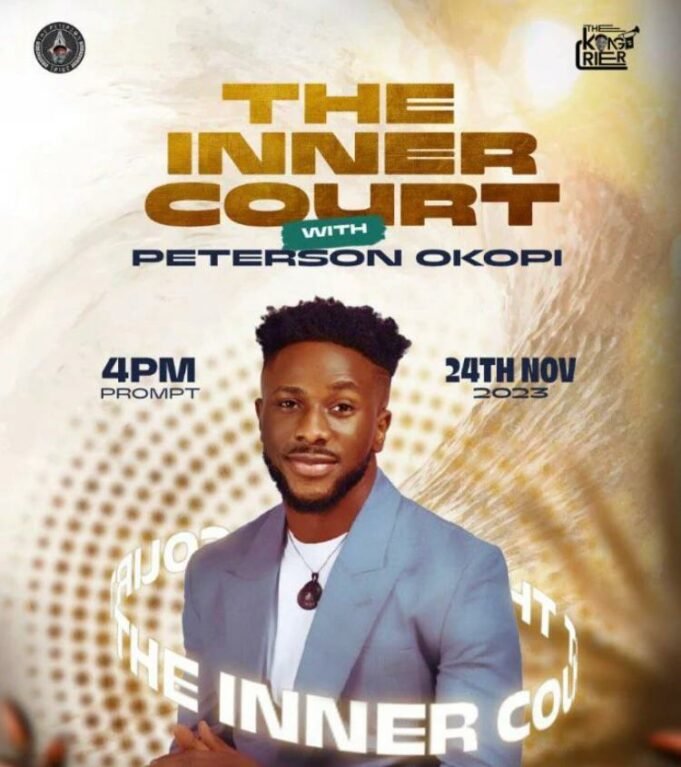 Peterson Okopi Gears Up For “The Inner Court” Featuring Ebuka Songs, Neon Adejo & More The Inner Court