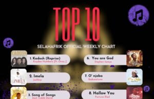 SelahAfrik Official Weekly Top 10 Gospel Chart | 6th – 11th Nov 2023
