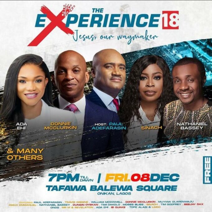 Preparation Begins For Africa’s Largest Gospel Music Concert “The Experience” With Exciting Lineup Of A-List Artistes! The Experience 18