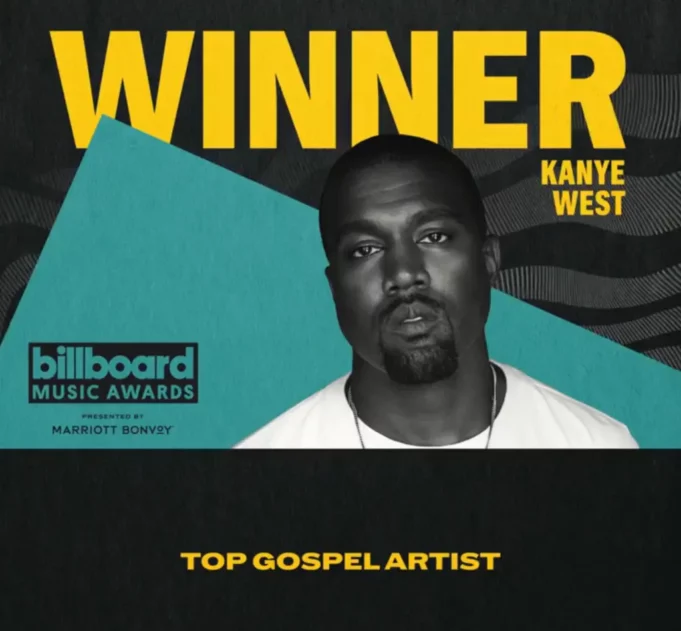 Big Win! Kanye West, Cece Winans & Maverick City Top Billboards Gospel Artiste Of 2023 Billboard Gospel Artiste 2023, Kanye West, Cece Winans Top List