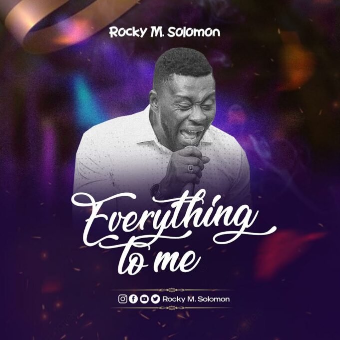#SelahMusic: Rocky M Solomon | Everything To Me Rocky M Solomon | Everything To Me