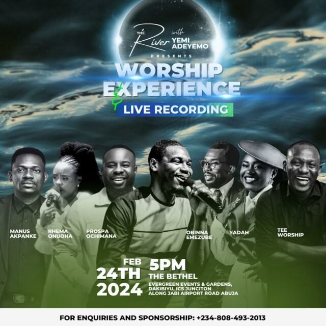 Prospa Ochimana, Yadah & More To Minister At "The River" Concert