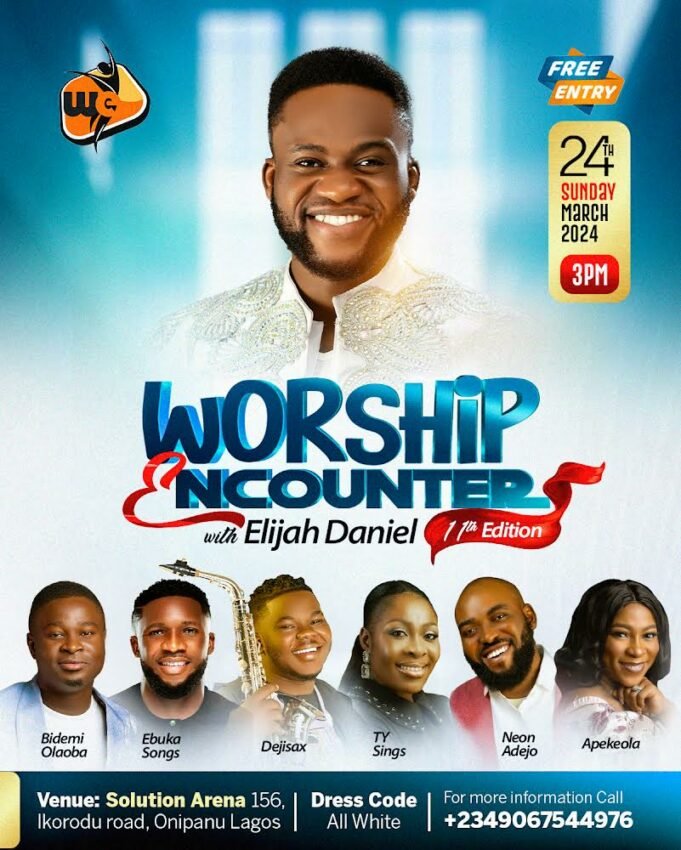 Neon Adejo, Ebuka Songs And More Preps For “Worship Encounter “ With Elijah Daniel Neon Adejo, Ebuka Songs And More Preps For “Worship Encounter “ With Elijah Daniel