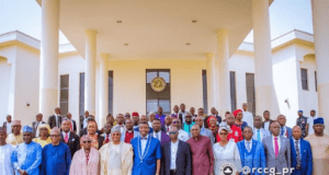 Pastor Enoch Adeboye Pays Courtesy Visit To Governor Of Kaduna State Uba San Enoch Adeboye Visits Uba San