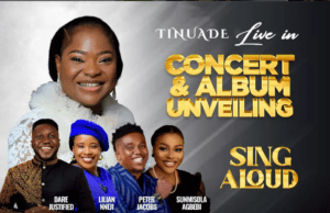 Nigerian Gospel Artiste Tinuade Preps For Live In Concert & Album Unveiling Tinuade Preps For Live In Concert