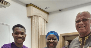 Pastor Jerry Eze Pays Visits Governor Eno Umo Of Akwa Ibom State After Crusade Jerry Eze Visits Eno Umo