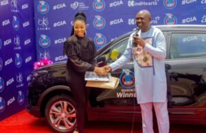 Winner Of Gospel Icon Africa Winny Ezeme Receives Brand New Car Gospel Icon Africa