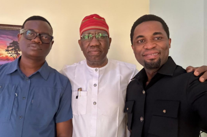 Apostle Michael Orokpo Reconciles & Receives Prayer From His Discipler Apostle Arome Osayi Arome Osayi & Michael Orokpo Reconciles