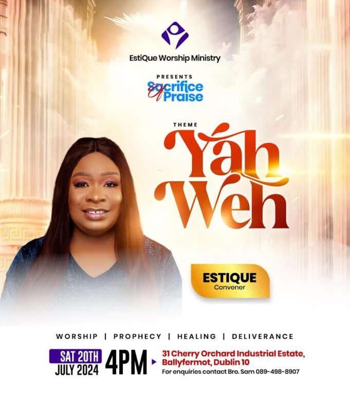 Gospel Star EstiQue Preps For “Sacrifice Of Praise” Concert Gospel Star EstiQue Preps For “Sacrifice Of Praise” Concert