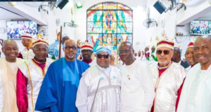 Davido’s Father Dr Adedeji Adeleke Donates N1bn To C&S Centenary Fund In Mother’s Memorial Adedeji Adeleke Donates N1bn To Church