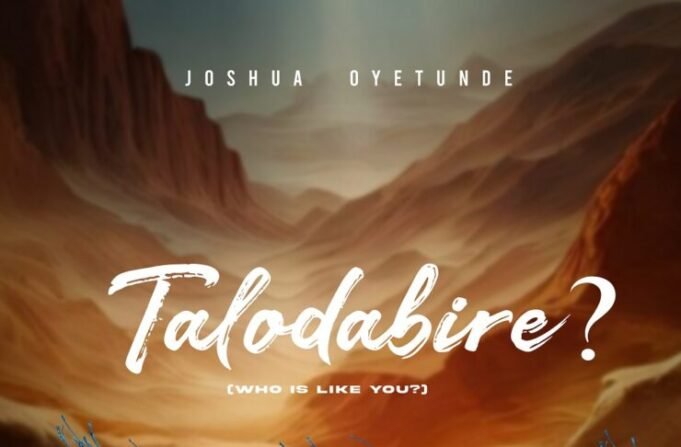 #SelahMusicVid: Joshua Oyetunde | Talódàbíìre? (Who is Like You?) | @joshuaoyetunde