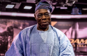 Ex-President Olusegun Obasanjo Receives Honorary Award From Pastor Ituah Ighodalo Of Trinity House Olusegun Obasanjo Receives Award