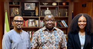 Nigerian Gospel Singer Ada Ehi Meets President Of Sierra Leone Julius Maada Bio Ada Ehi Meets Julius Maada