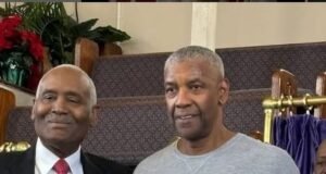 American Actor Denzel Washington Gets Baptized & Receives Minister’s License Denzel Washington Gets Baptized