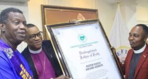 Christian Association Of Nigeria Honors Pastor Enoch Adeboye As “Distinguished Father Of Faith” CAN Honors Enoch Adeboye