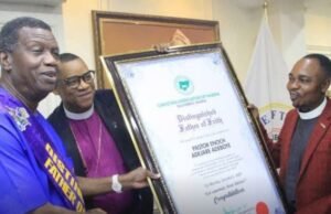 Christian Association Of Nigeria Honors Pastor Enoch Adeboye As “Distinguished Father Of Faith” CAN Honors Enoch Adeboye