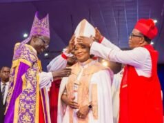 Funke Adejumo Consecrated To A Bishop