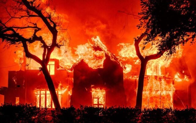 Wildfires Burn In Los Angeles