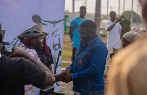 Man Arrives Redemption City From Akwa Ibom On Bicycle In Honor Of Pastor Enoch Adeboye’s Birthday Man Arrives Redemption City On Bicycle
