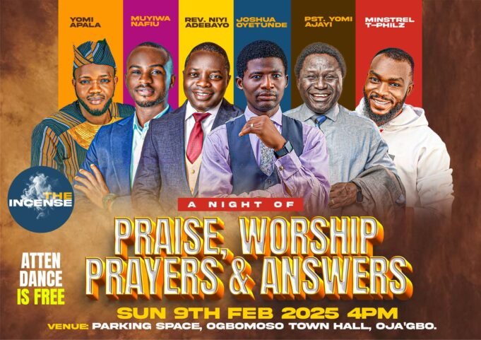Joshua Oyetunde Takes “Incense Worship” To Ogbomoso | @joshuaoyetunde