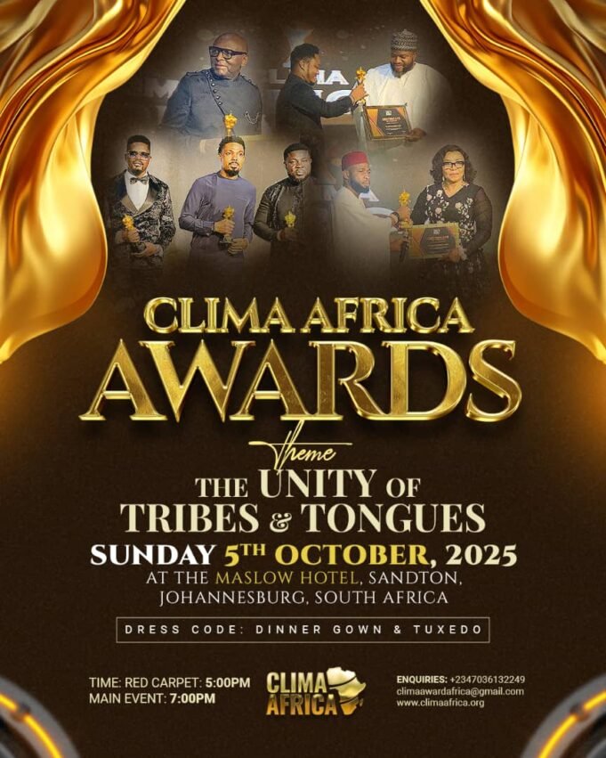 CLIMA AFRICA 2025! Nomination Begins For Prestigious Gospel Awards Event Clima Africa 2025