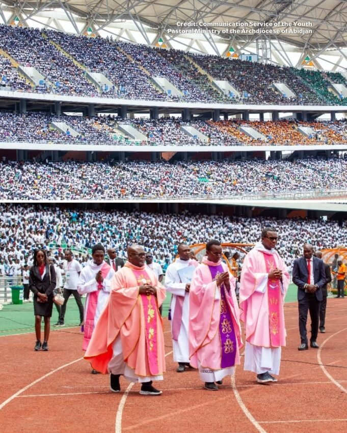 Over 60,000 Young Catholics Gather To Pray “To Be Builders Of Peace” In Ivory Coast Young Catholics Gather To Pray