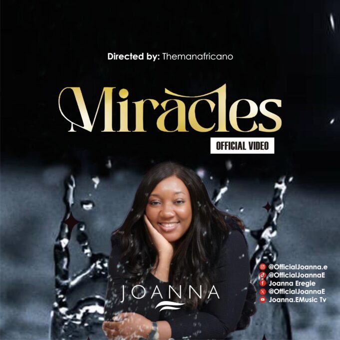 Gospel Singer Joanna Releases Official Video For “Miracles” – From The “No Shame” Album Gospel Singer Joanna Releases Video For "Miracles" – From "No Shame" Album