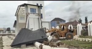 Memories Erased As Ondo Government Demolishes Owo Church Attack Victims Memorial Park Ondo Government Demolishes Memorial Park