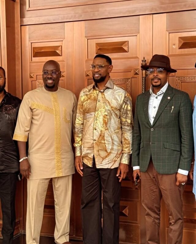 Obi Cubana Hosts Biodun Fatoyinbo