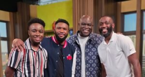 Ebuka Songs Makes Debut At CBN With Muyiwa Olarewaju & TPI ZONE TEAM Ebuka Songs Makes Debut At CBN