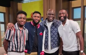 Ebuka Songs Makes Debut At CBN With Muyiwa Olarewaju & TPI ZONE TEAM Ebuka Songs Makes Debut At CBN