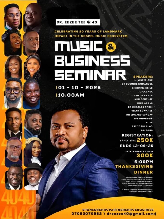 After the Silence Comes A Sound! Dr. EeZee Tee Marks 40th Birthday With Mega Music Business Seminar Dr. EeZee Tee at 40!