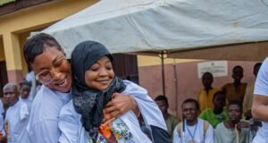 Tonto Dikeh Celebrates Pastor Jerry Eze’s Birthday With Community Charity Tonto Dikeh Celebrates Jerry Eze