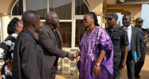 President Bola Tinubu’s Aide Abiodun Essiet Meets Rev. Ezekiel Dachomo in Plateau Abiodun Essiet Meets Ezekiel Dachomo