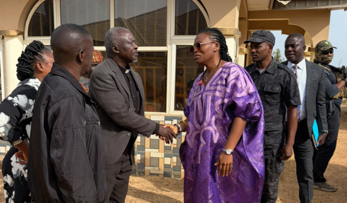 President Bola Tinubu’s Aide Abiodun Essiet Meets Rev. Ezekiel Dachomo in Plateau Abiodun Essiet Meets Ezekiel Dachomo