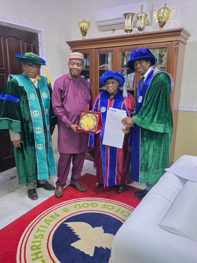 Caleb University Appoints Pastor Foluke Adeboye As Chancellor Caleb University Appoints Chancellor