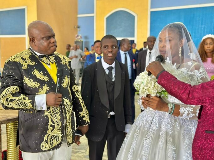 Apostle Gift Chibuzor’s Autistic Spiritual Son Gets Married To Mother Of Three Autistic Boy Gets Married