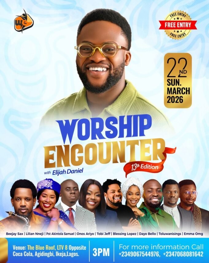 Beejay Sax, Lilian Nneji, Onos & Others Set For Worship Encounter With Elijah Daniel | This Sunday Worship Experience, Elijah Daniel