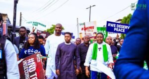 Pentecostal Fellowship of Nigeria Takes Protest to the Streets Over Rising Insecurity PFN Stage Peaceful Protest