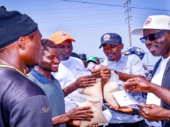 MFM Distributes 500 Packs Of Rice During Massive Lekki Evangelism Outreach MFM Distributes Rice