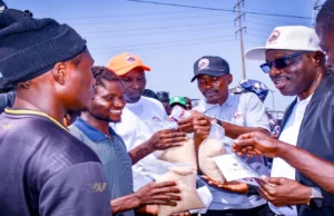 MFM Distributes 500 Packs Of Rice During Massive Lekki Evangelism Outreach MFM Distributes Rice